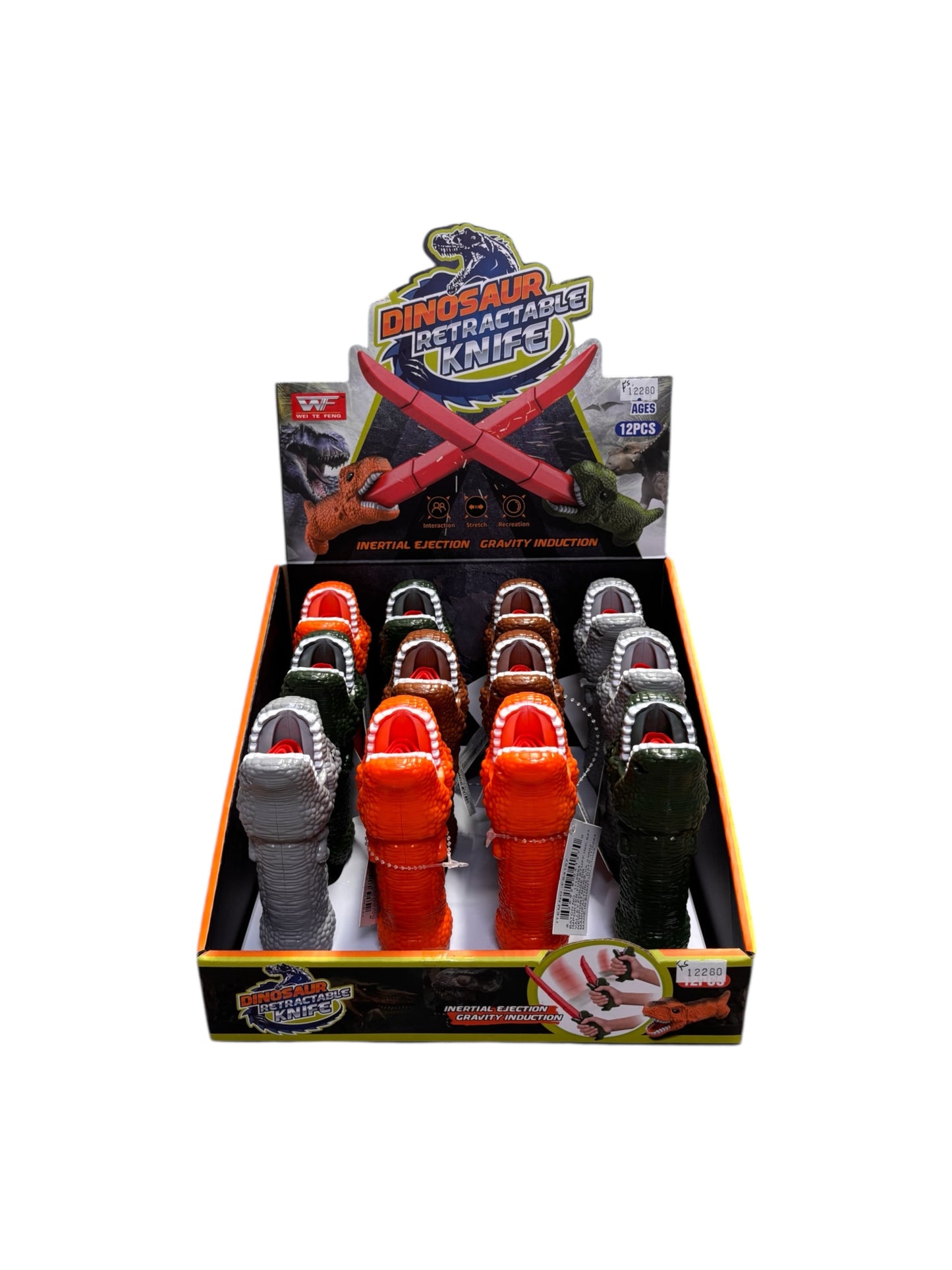 Dinosaur Retractable Knife