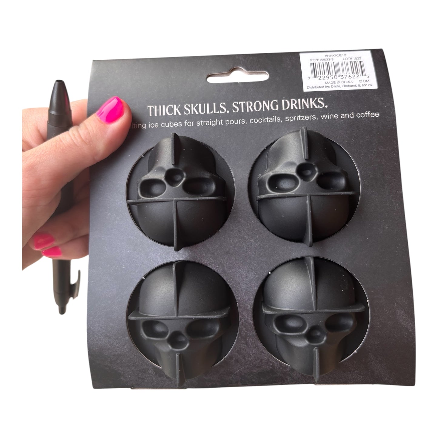 Silicone Skull Ice Tray