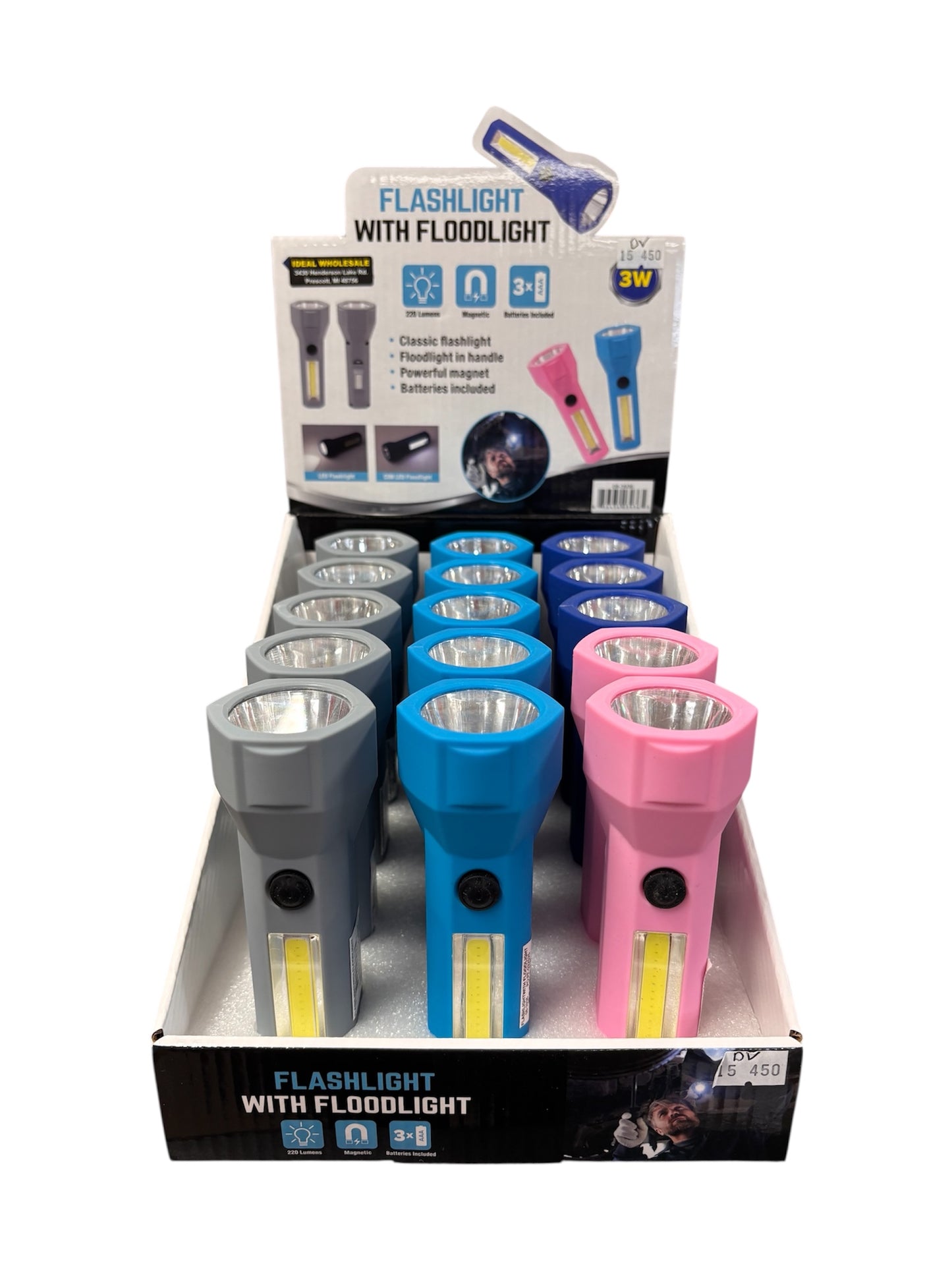 Flashlight with Floodlight