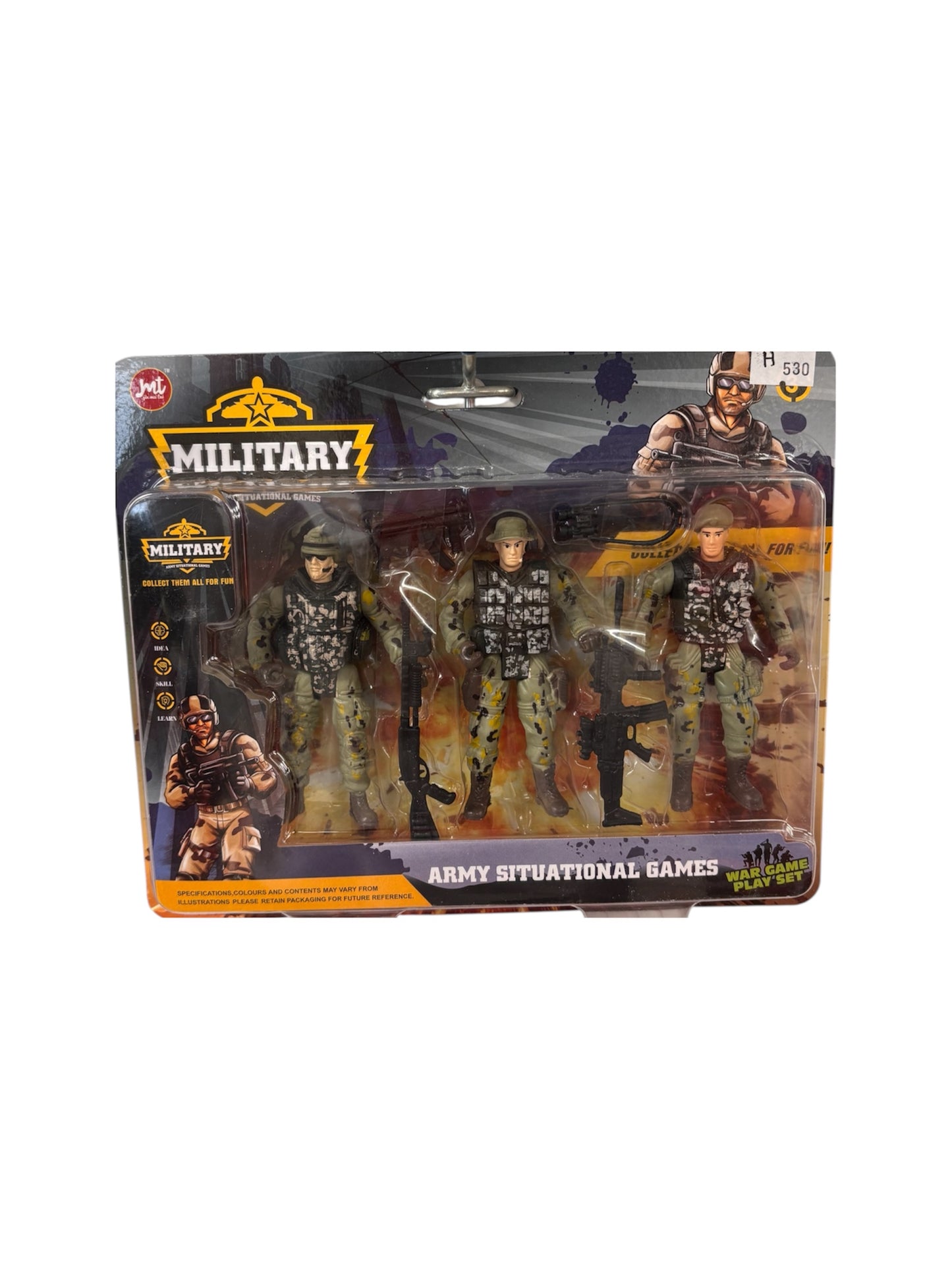 Military Army Men 3 Pack