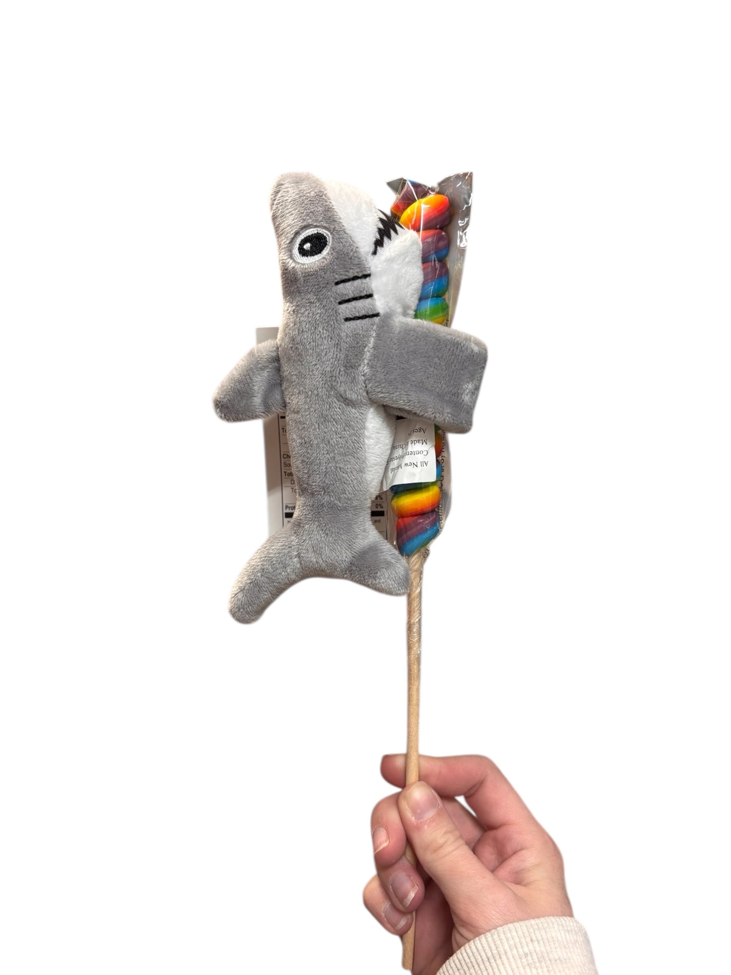 Sea Life Plush Slap Bracelet With Lollipop