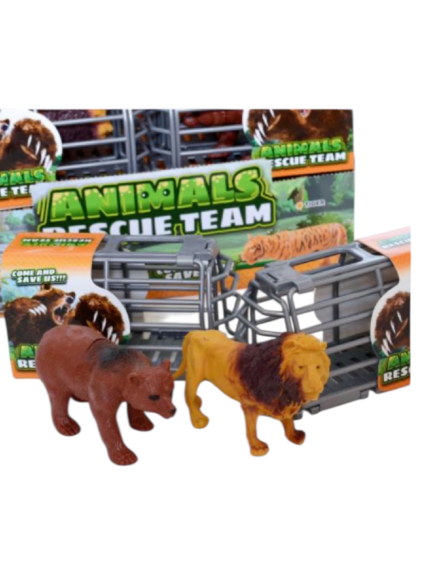 Animals Rescue Team Display