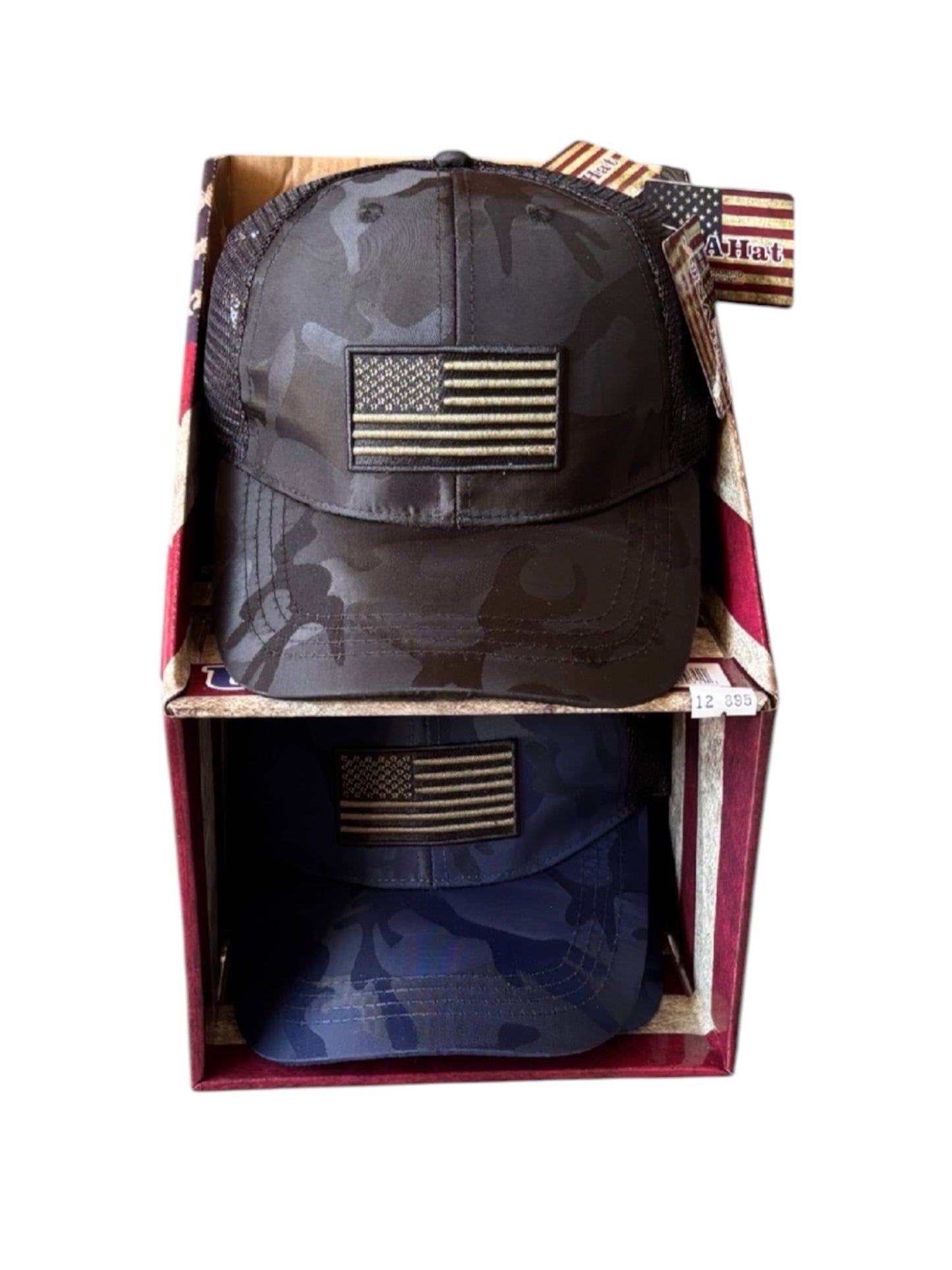 Flag Camo Ball Cap