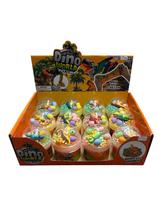 Dino World Puff Slime