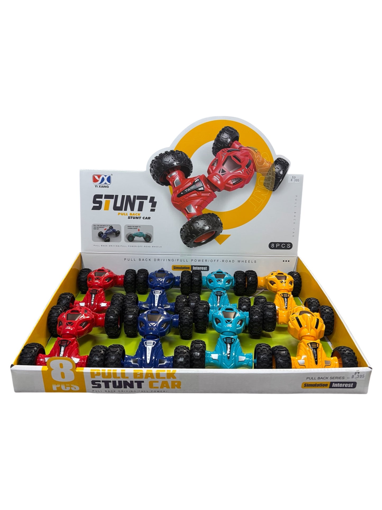 Pull Back Stunt Car