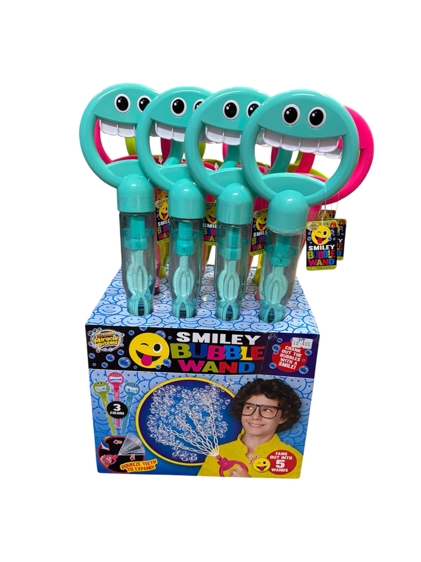 Smiley Bubble Wand