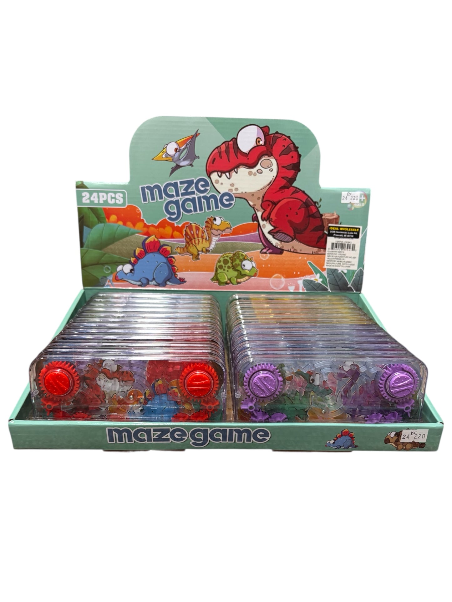Dinosaur Maze Game