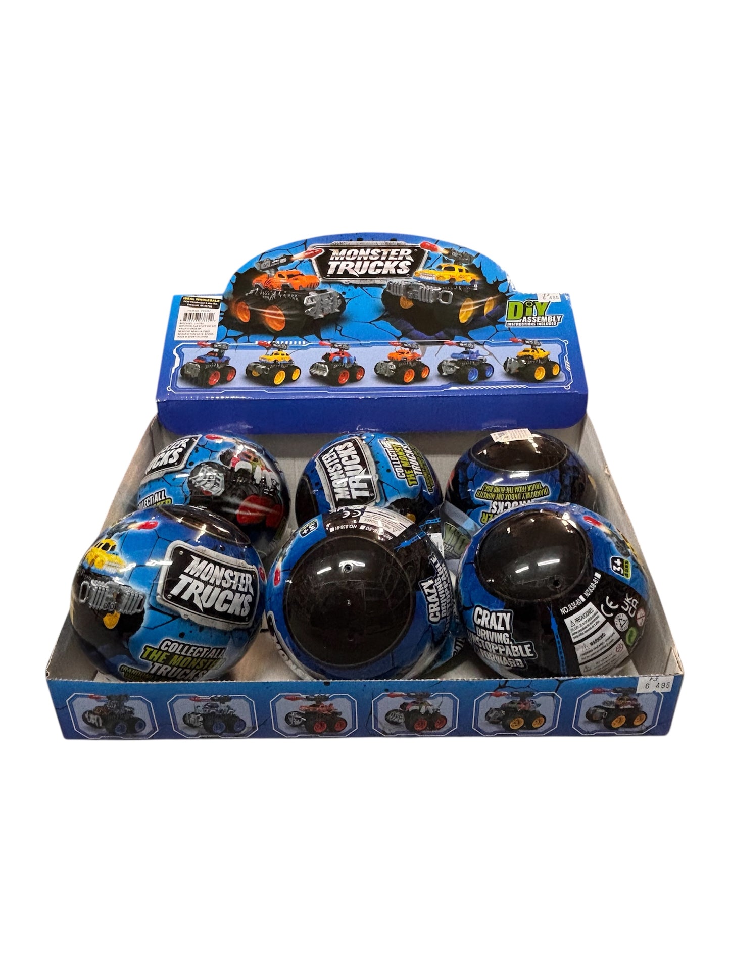 Large Monster Truck In Ball