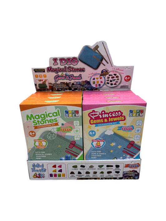 Stone Dig Kit - Gems & Magical Stones