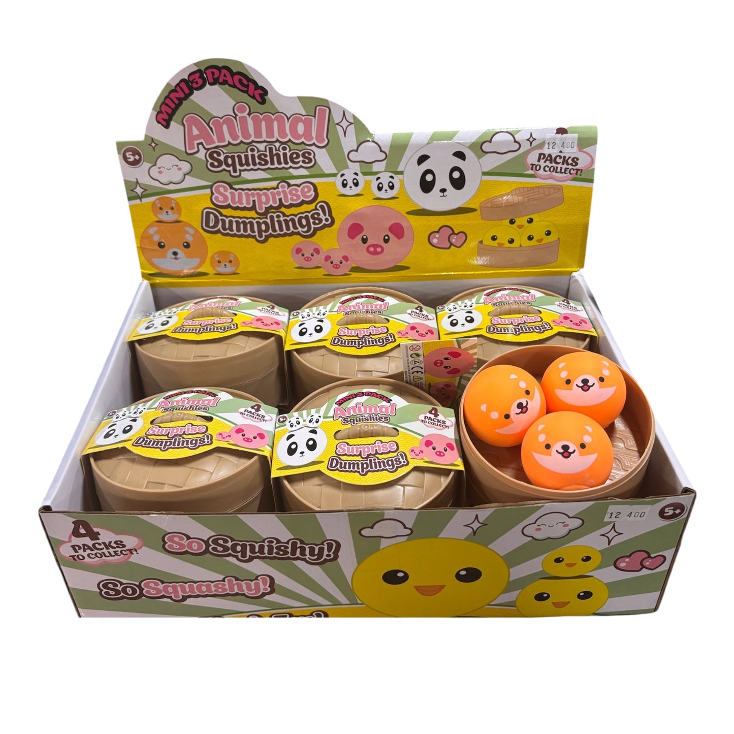3 Pack Mini Animal Dumpling