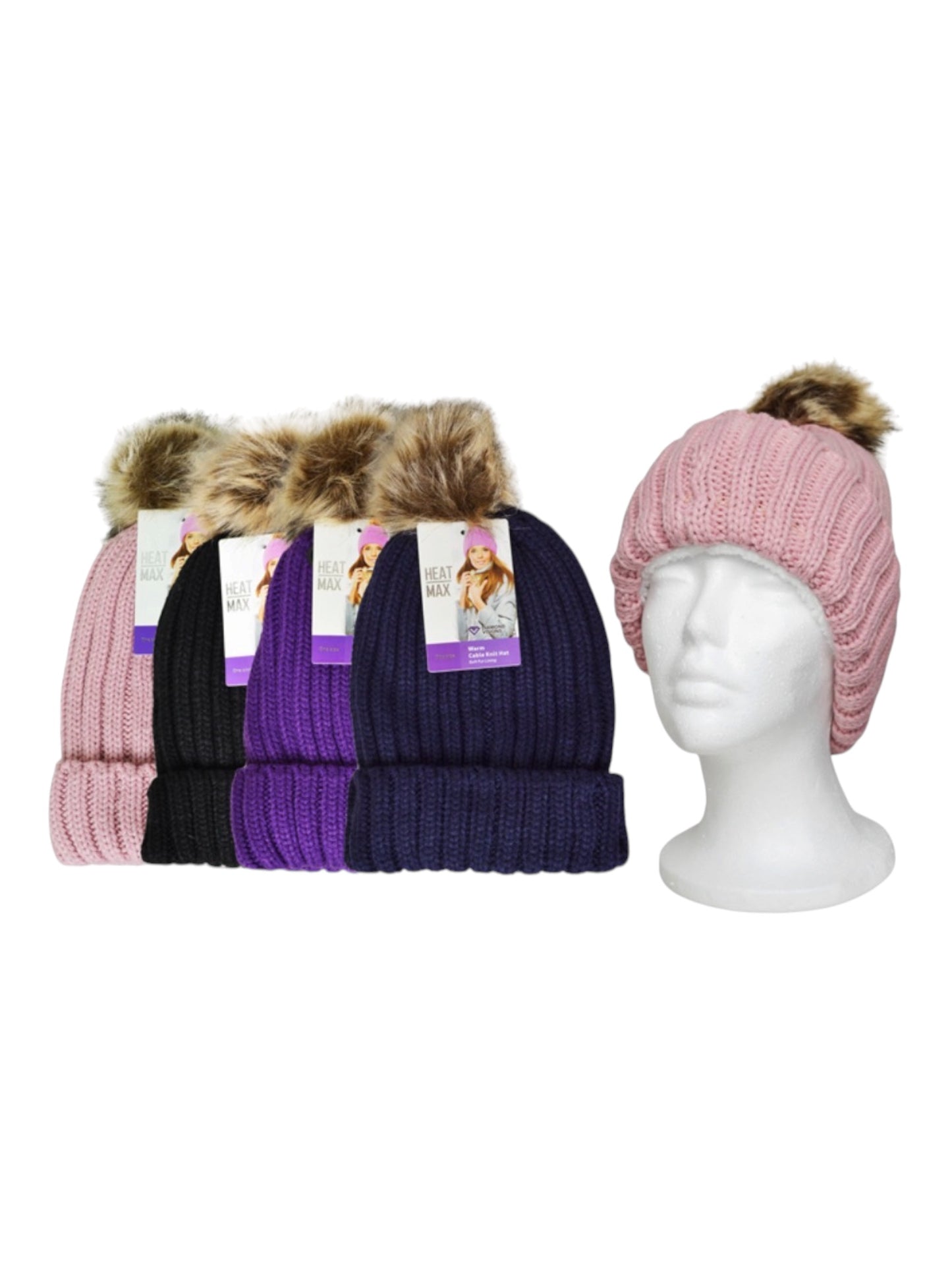 Winter Hat with Pom Pom