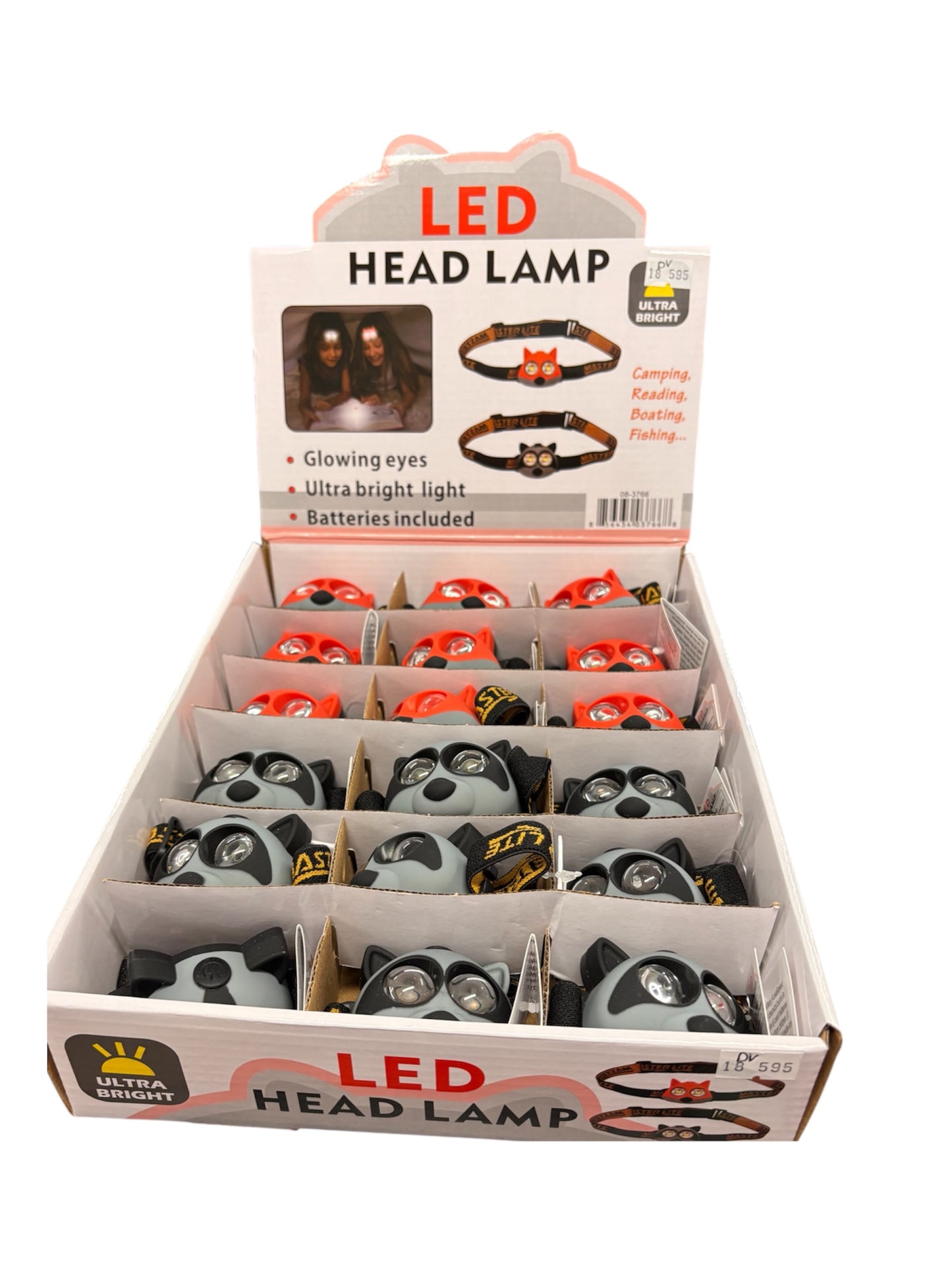 Raccoon/Fox Head Lamp
