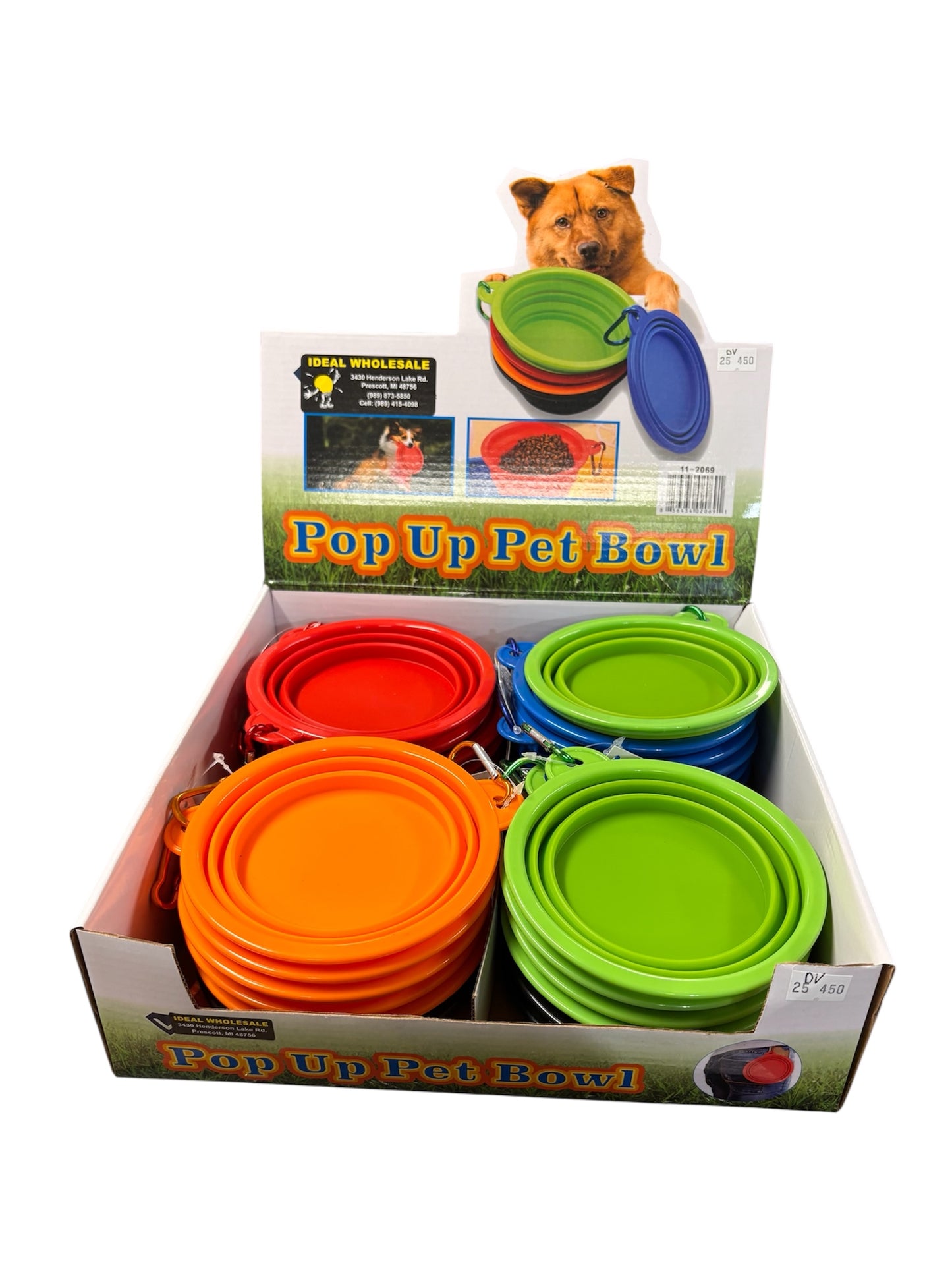 Pop Up Pet Bowl