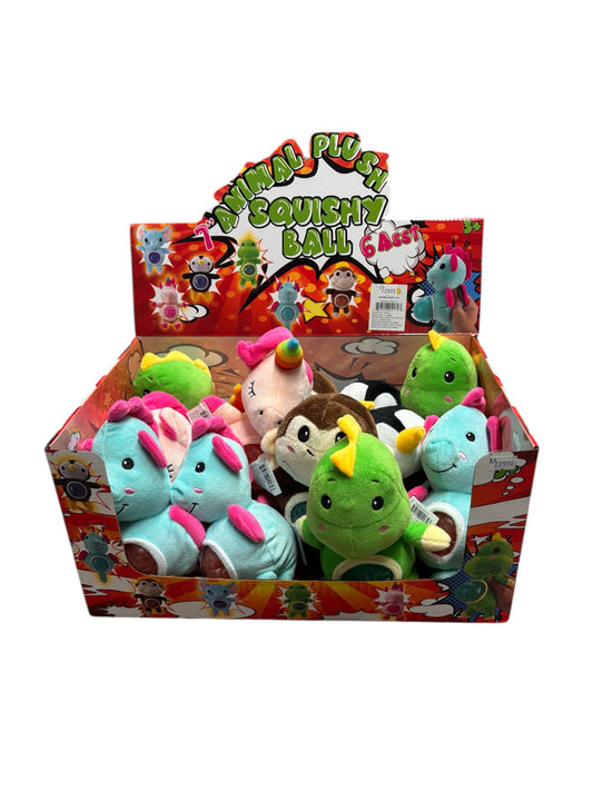Animal Plush Squishy Ball