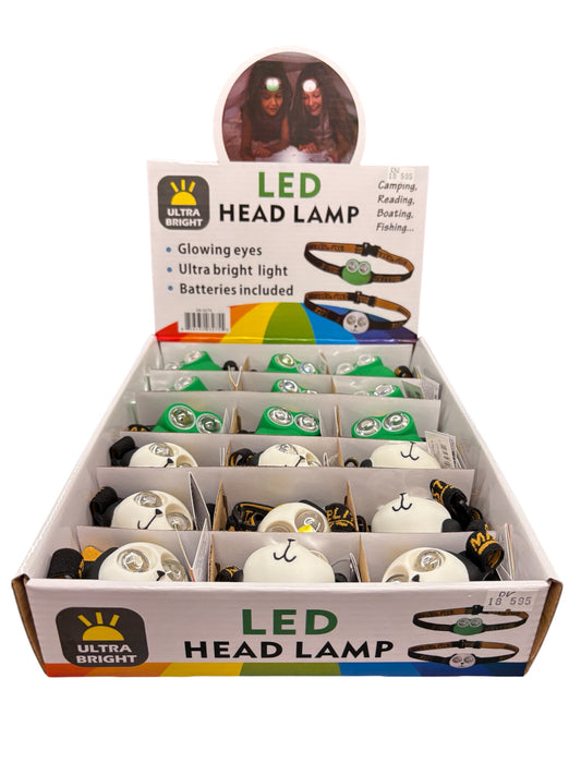 Frog/Dog Head Lamp