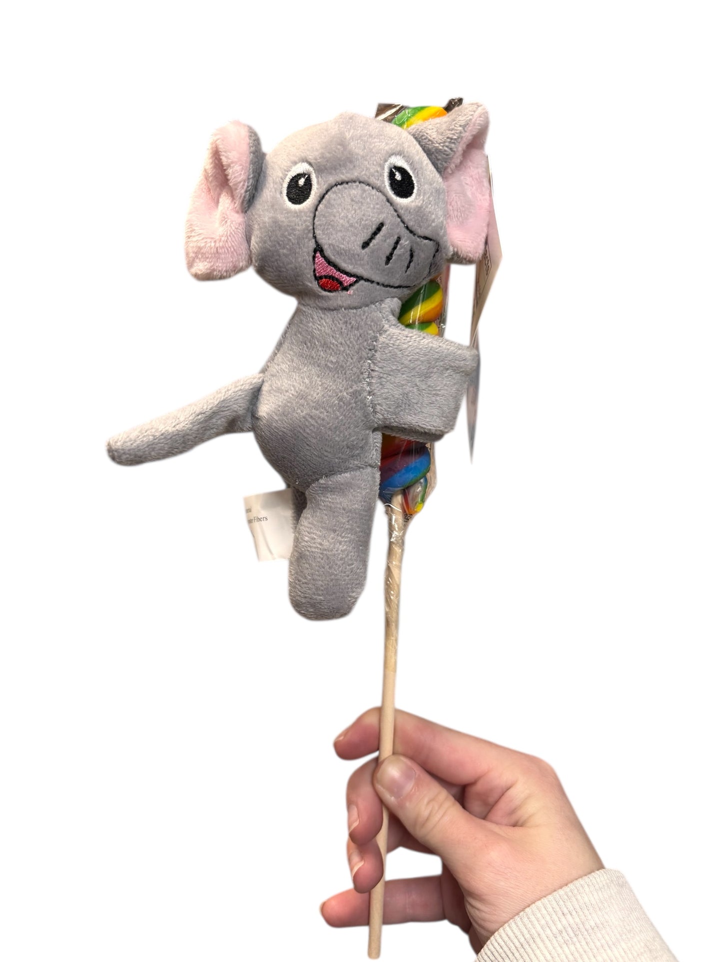 Safari Plush Slap Bracelet With Lollipop
