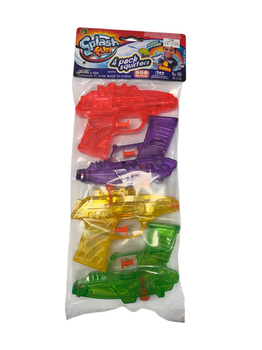 4 Pack Water Gun