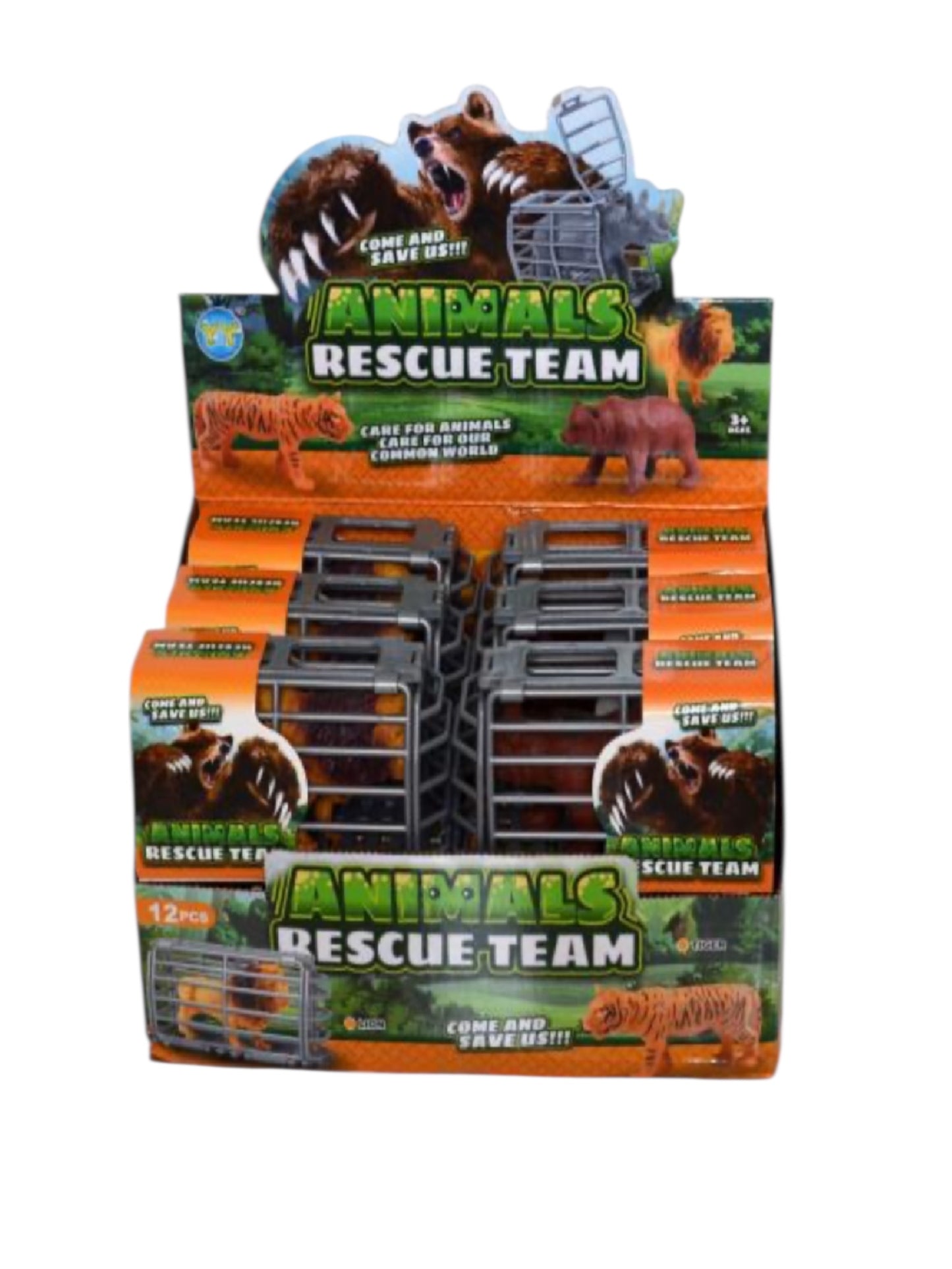 Animals Rescue Team Display