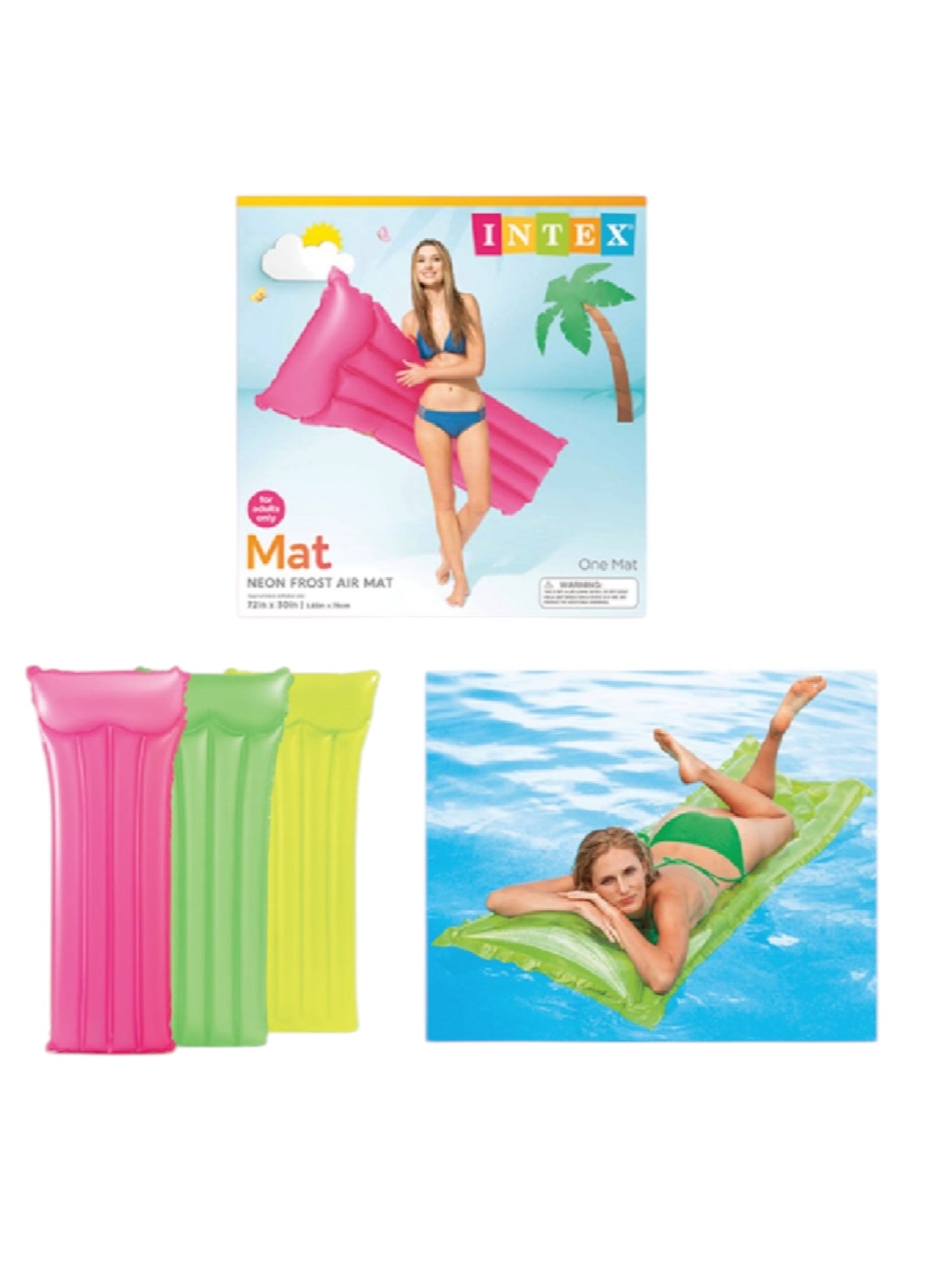 Neon Fashion Mat