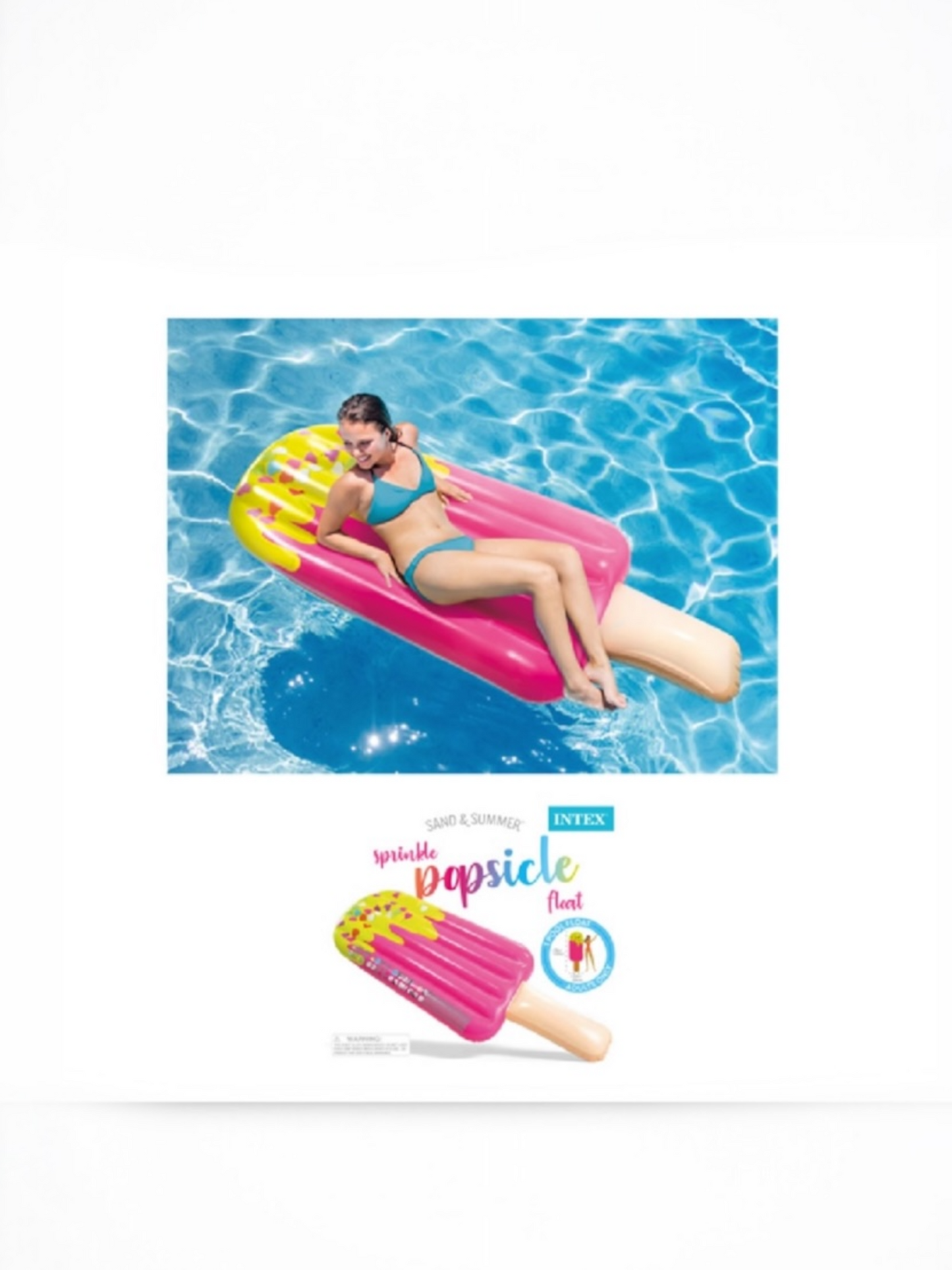Sprinkle Popsicle Float