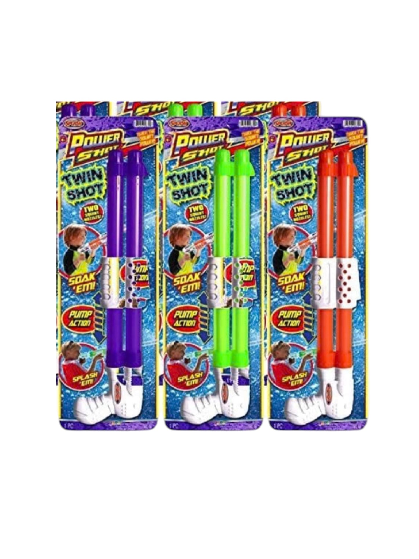 Twin Shot Water Soaker Gun