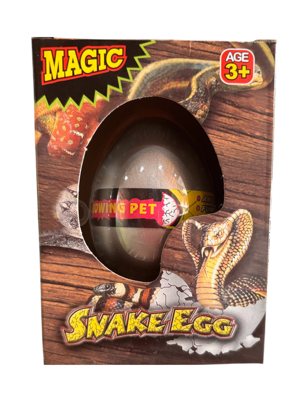 Snake Grow Egg
