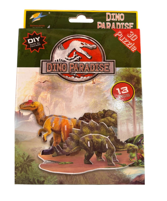 3-D Dino Puzzle