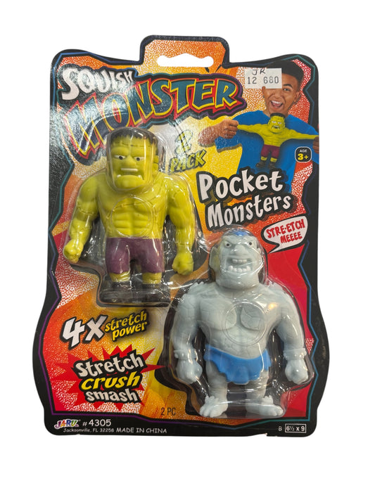 Squishy Monsters 2 Pack