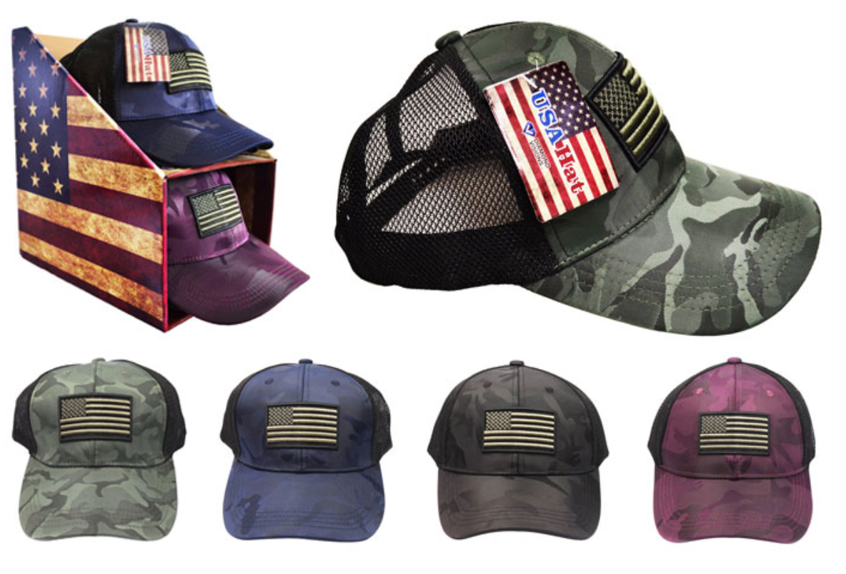 Flag Ball Caps