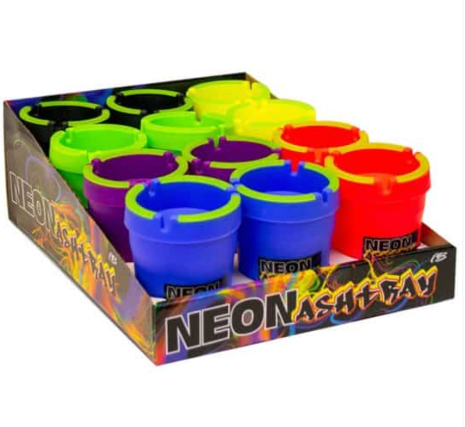 Neon Portable Ashtrays