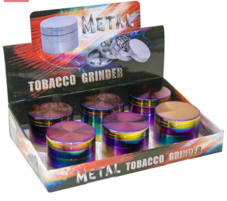 Rainbow 4-Part Tobacco Grinder
