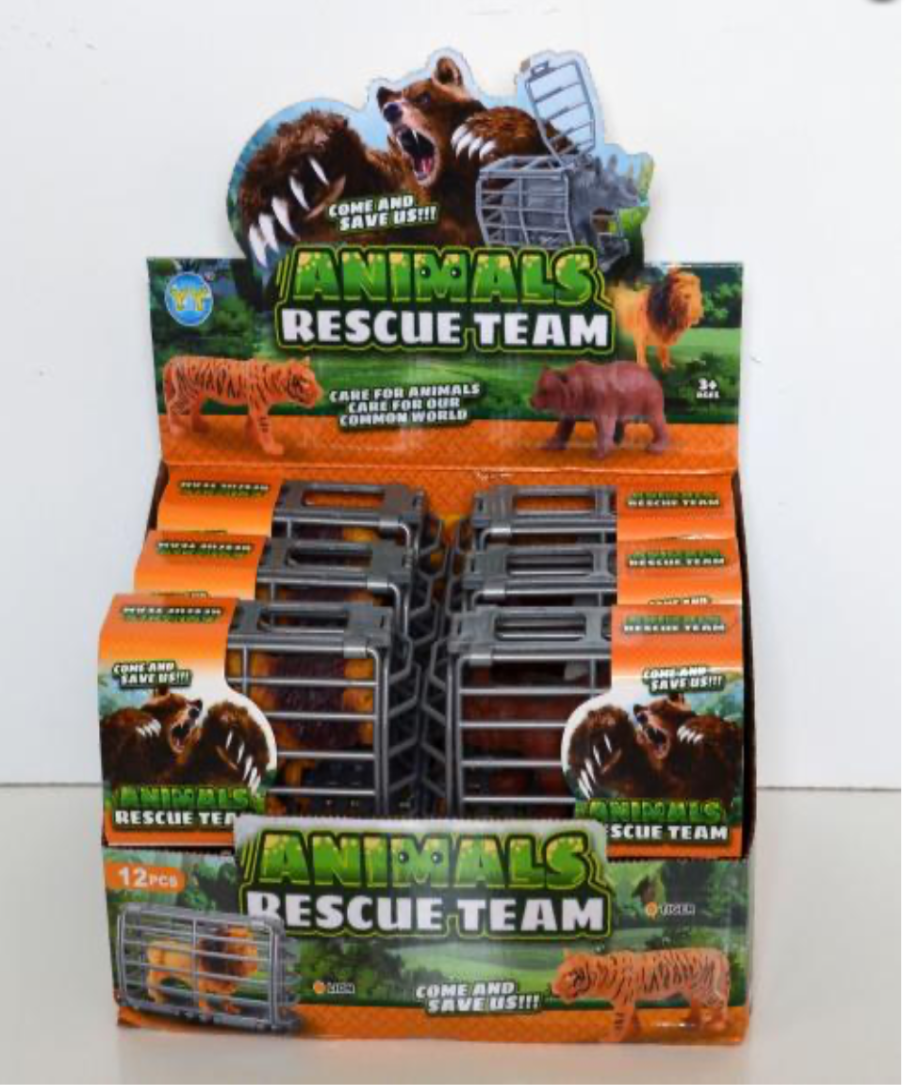 Animals Rescue Team Display