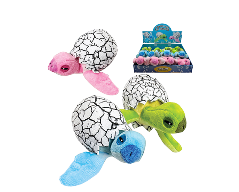 Bendable Plush Baby Sea Turtle Egg