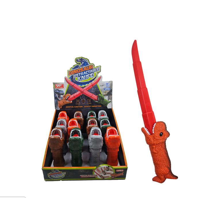 Retracting Dinosaur Knife