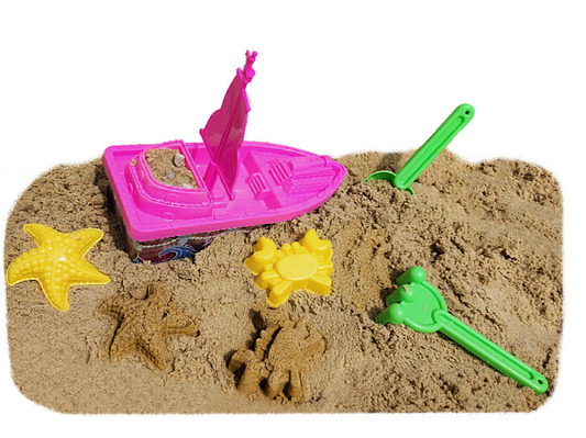 12 Inch Pirate/ Mermaid Boat Beach Set